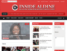 Tablet Screenshot of insidealdine.com